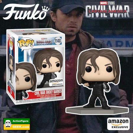 Product image Bucky Barnes Build-A-Scene Funko Pop! Amazon Exclusive 