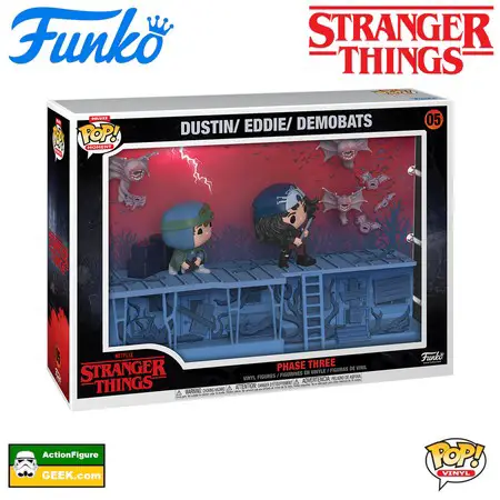 Product image 05 Dustin, Eddie, and Demobats Phase 3 Funko Pop! Moment