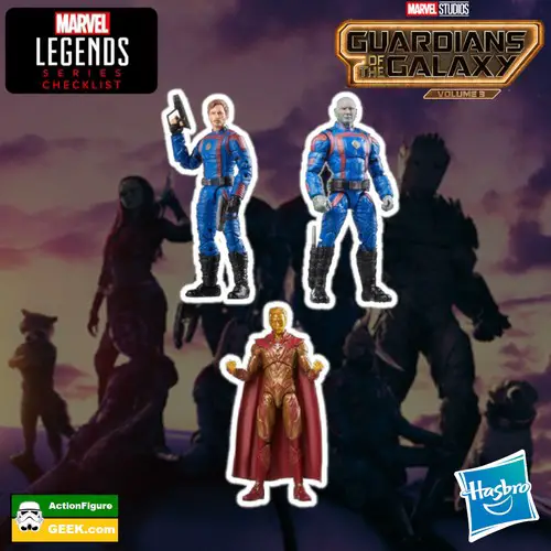 Guardians of the Galaxy Vol 3 action figures