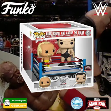 Product image Hulk Hogan and Andre the Giant Funko Pop! Moment WWE Vinyl Figure Set