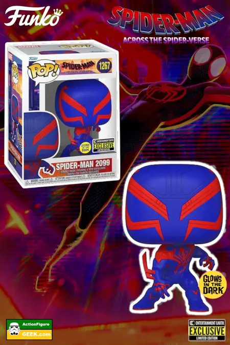 Product image Spider-Verse: Spider-Man 2099 GITD Funko Pop! Entertainment Earth Exclusive