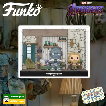 Product image Avengers: Endgame - Thor's House Funko Pop! Miek, Korg, and Thor (Funko Fair 2023)