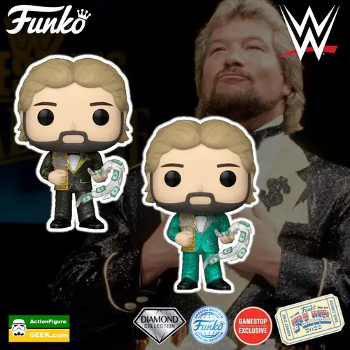 WWE “Million Dollar Man” Ted DiBiase Funko Pop! with Chase GameStop Exclusive and Funko Special Edition