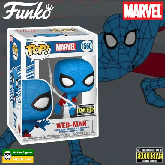 1560 Spider-Man: Web-Man Funko Pop! Entertainment Earth Exclusive