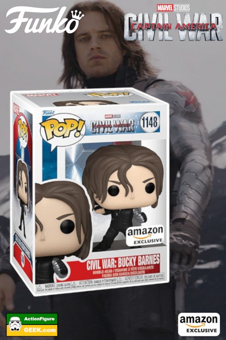 Product image - Bucky Barnes - Civil War Build-A-Scene Funko Pop!