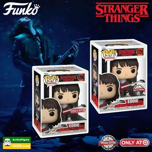 Eddie Munson Funko Pop! Target Exclusive and Special Edition