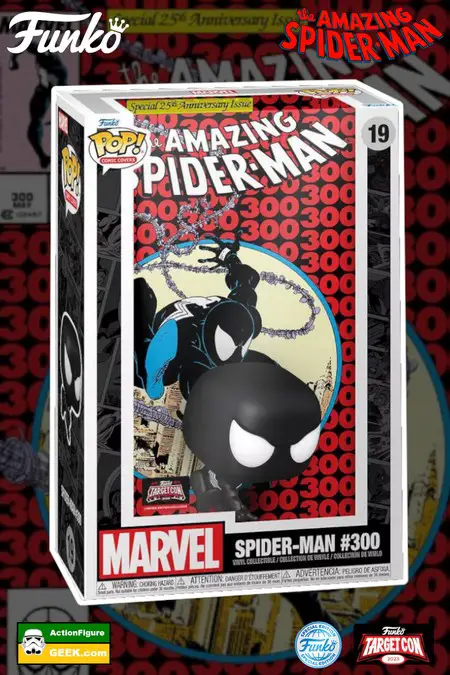 19 Spider-Man #300 Comic Cover Funko Pop! Target C0n Exclusive and Funko Special Edition