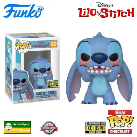 1222 Annoyed Stitch - Entertainment Earth Exclusive and Special Edition