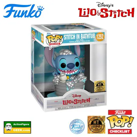 Product image 1252 Stitch in Bathtub - Hot Topic 2022 HT Expo Exclusive and Funko Special Edition