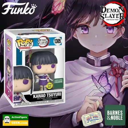Demon Slayer – Kanao Tsuyuri Funko Pop! GITD Barnes & Noble Exclusive (Funko Fair 2023)