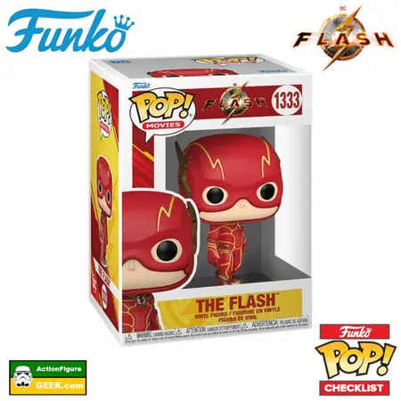 1333 The Flash Pop! Vinyl Figure - 2023 Flash Movie Funko Pops! - Ultimate Checklist