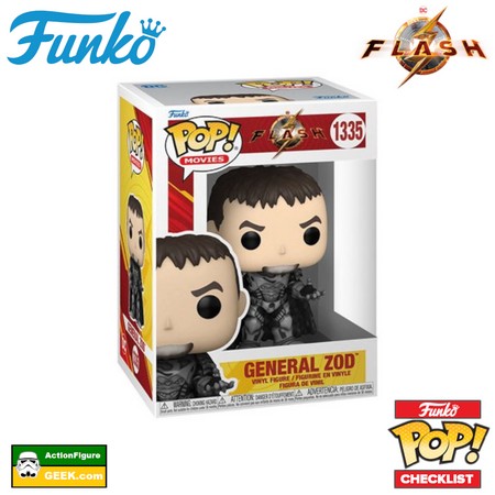 1335 General Zod Funko Pop! - 2023 Flash Movie Funko Pops! - Ultimate Checklist