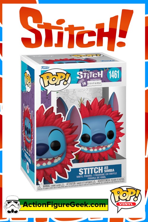 1461 Stitch Costume Stitch as Simba Funko Pop!
