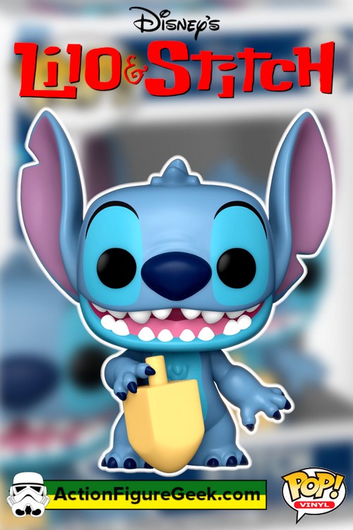 1500 Lilo & Stitch Hanukkah Stitch with Dreidel Funko Pop!