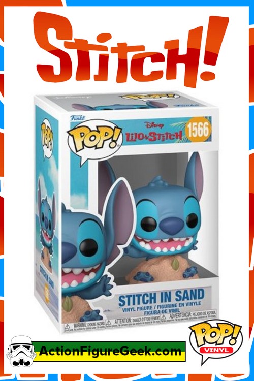 1566 Stitch - Stitch in Sand Funko Pop!