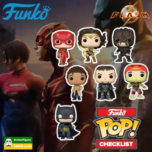 2023 Flash Movie Funko Pops! - Ultimate Checklist
