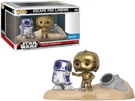 Product image 222 Star Wars Movie Moments - Escape Pod Landing: R2D2 and C-3PO Walmart Exclusive