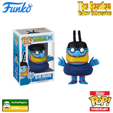 31 Blue Meanie - The Beatles and Blue Meanie Color Reject - Gemini Collectibles -Yellow Submarine