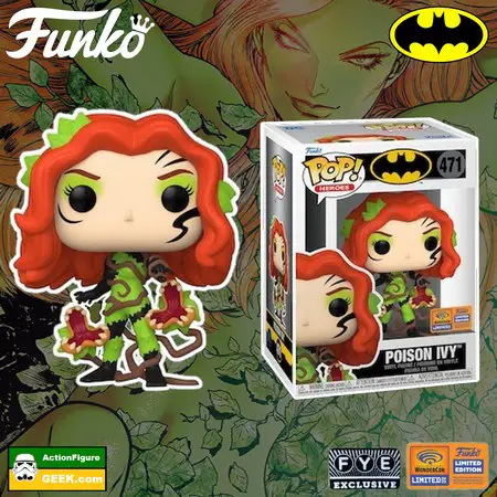 WonderCon 2023 and FYE shared Exclusive - Poison Ivy Funko Pop! 
