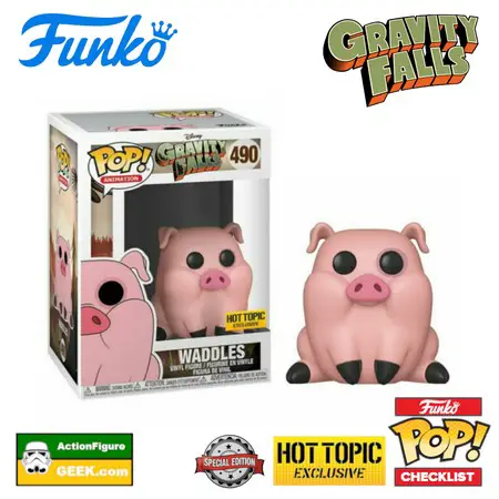 490 Waddles the Pig - Hot Topic Exclusive and Special Edition