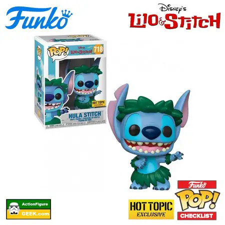 718 Hula Stitch - Hot Topic Exclusive - Lilo & Stitch Funko Pop Checklist - Buyers Guide - Gallery
