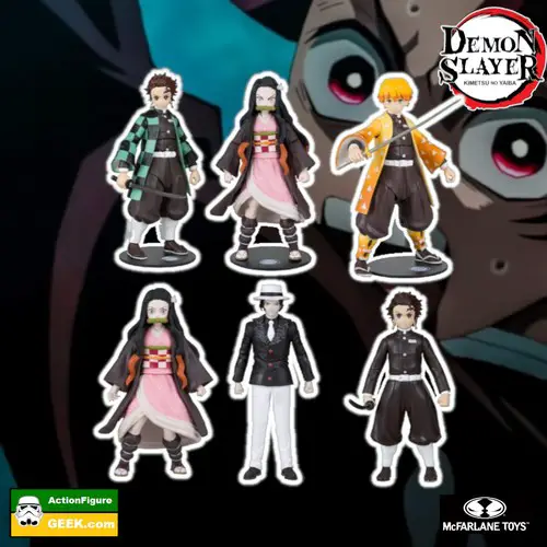 Collect Your Favorite Demon Slayer Characters as Action Figures