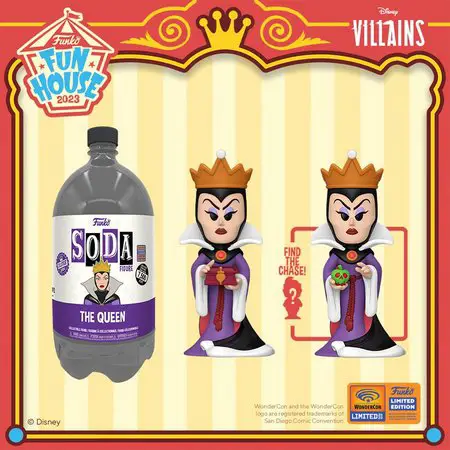Evil Queen with Chase Funko Vinyl SODA 3-Liter – WonderCon 2023 and Funko Shop Shared Exclusive