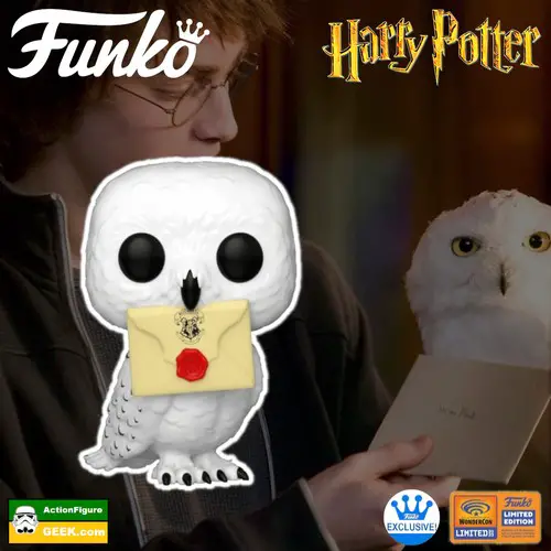 Product image Harry Potter Hedwig with Letter – WonderCon and shared Funko Shop Exclusive