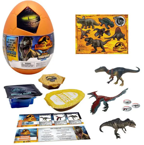 Jurassic Park CAPTIVZ Build N Battle 30th Anniversary Surprise Egg