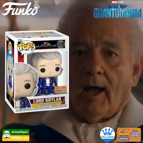 1218 Ant-Man and the Wasp: Quantumania Lord Krylar Funko Pop! – WonderCon and shared Funko Shop Exclusive