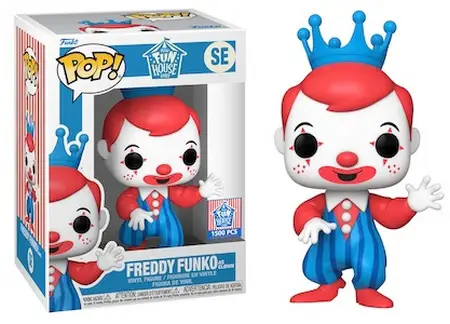 SE Funko Fun House Freddy Funko as Clown WonderCon Exclusive (Limited to 1500 pieces)