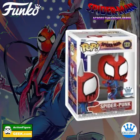 Product image Across the Spider-Verse: Spider-Punk Funko Pop!