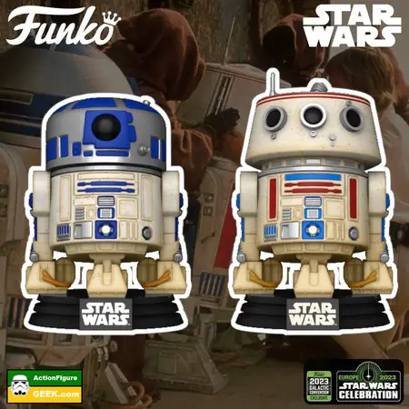 Star Wars: R2-D2 and R5-D4 Funko Pop! 2-pack Star Wars Celebration 2023 Exclusive