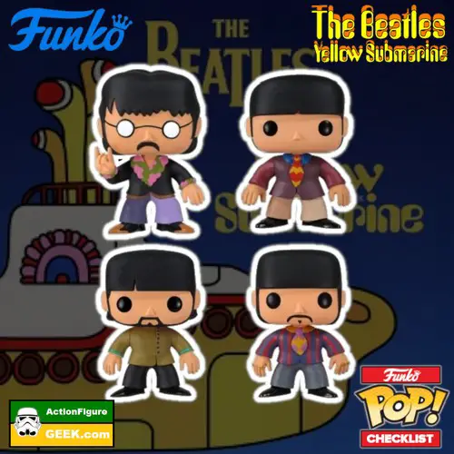 The Beatles Yellow Submarine Funko Pop! Checklist