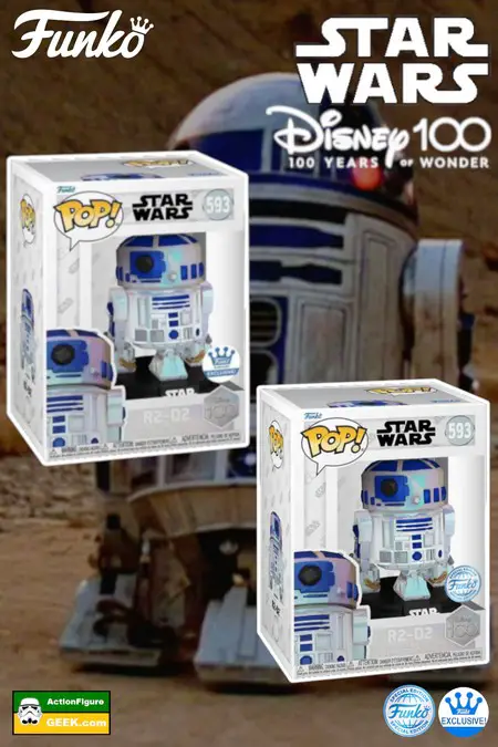 R2-D2 Facet Funko Pop! Exclusive - Disney 100 Years