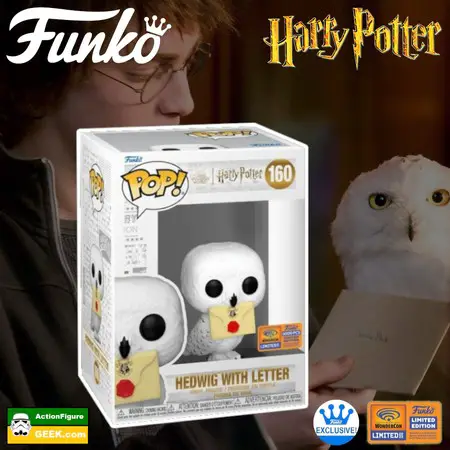 160 Harry Potter Hedwig with Letter – WonderCon and shared Funko Shop Exclusive