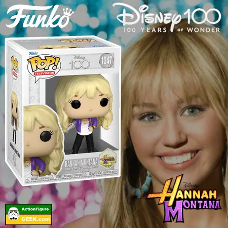 1347 Hannah Montana Funko Pop! Disney 100 Celebration