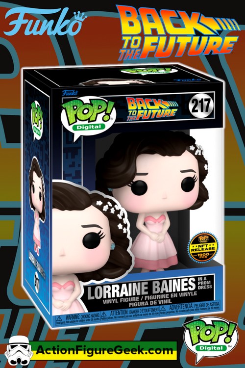 217 Back to the Future Lorraine Baines Funko Pop! NFT Release Limited to 1900 PCS