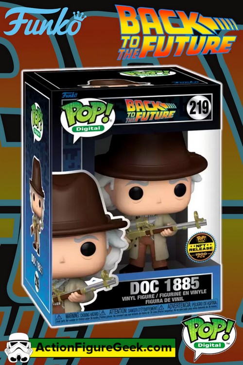 219 Back to the Future Doc 1885 Funko Pop! Limited 1900 PCS