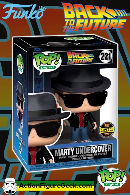 221 Back to the Future Marty Undercover Funko Pop! Limited 999 PCS