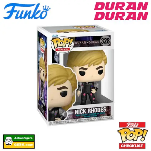 328 Duran Duran Wild Boys Nick Rhodes Funko Pop!