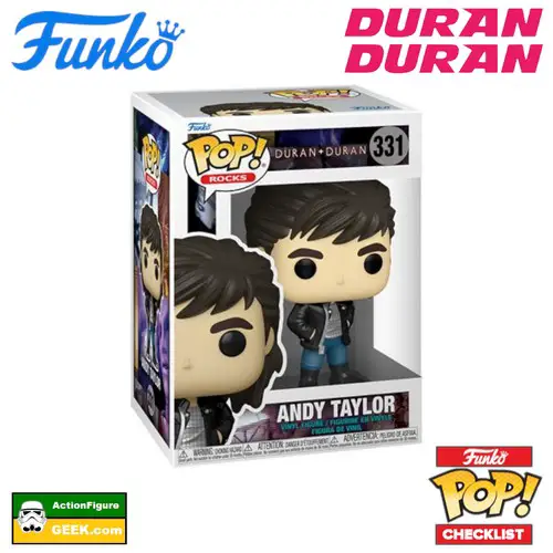 331 Duran Duran Wild Boys Andy Taylor Funko Pop!
