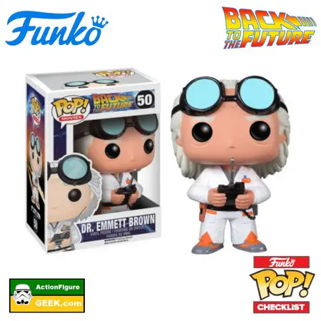 50 Dr. Emmett Brown - Back to the Future Funko Pop!