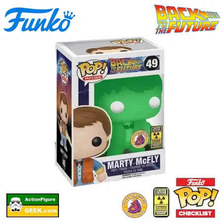 Marty McFly Plutonium GITD - Plastic Empire Exclusive (Limited to 3000 Pieces)