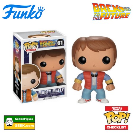 Marty McFly Back to the Future Funko Pop! Checklist - Buyers Guide - Gallery