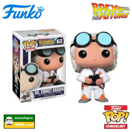 62 Dr. Emmett Brown Back to the Future Funko Pop! Checklist - Buyers Guide - Gallery