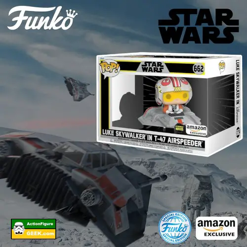 662 Luke Skywalker – T-47 Airspeeder Funko Pop! Ride