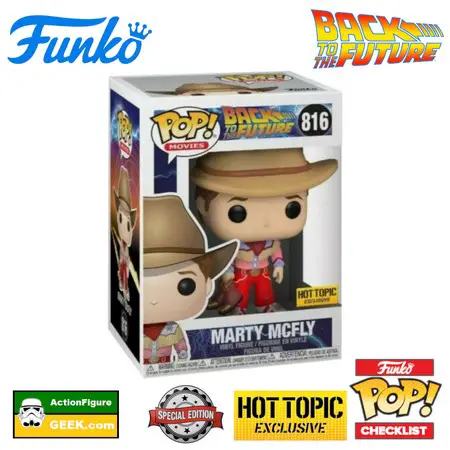 816 Marty McFly Back to the Future Funko Pop! Checklist - Buyers Guide - Gallery