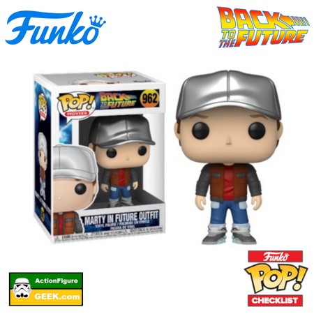 962 Marty in Future Outfit Back to the Future Funko Pop! Checklist - Buyers Guide - Gallery