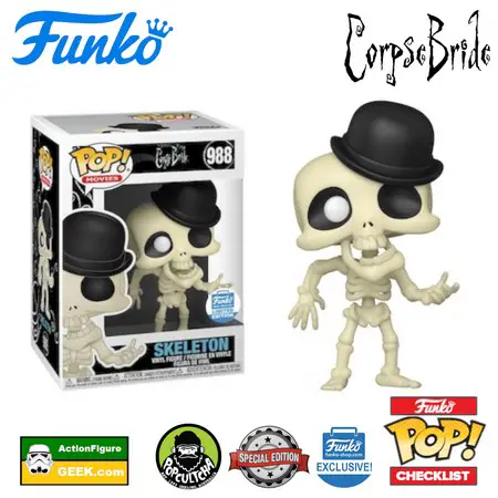 988 Skeleton - Funko Shop Exclusive Popcultcha Exclusive and Special Edition